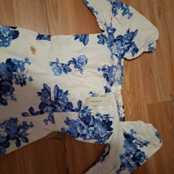 Miami Blue Floral Long Sleeve Dress - Picture 5 of 5